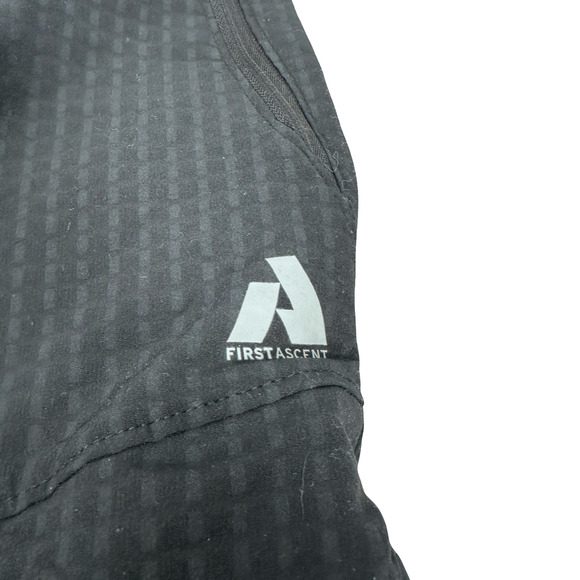 Eddie Bauer First Ascent Pants Men’s Medium Black Grid Pockets Ankle Zip Outdoor - Picture 4 of 11